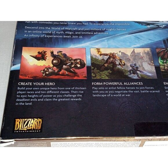 *SEALED* WORLD OF WARCRAFT BATTLECHEST PC/MAC COLLECTION BOX WINDOWS BLIZZARD - Picture 11 of 16